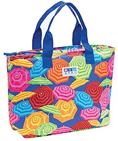 【中古】【輸入品・未使用】Rio Gear Insulated Cooler Beach Bag, Umbrella Print