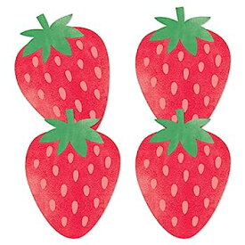 【中古】【輸入品・未使用】Big Dot of Happiness Berry Sweet Strawberry - デコレーション DIY フルーツテーマ 誕生日パーティーまたはベビーシャワーの必需品 - 20個セッ
