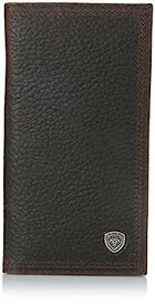 【中古】【輸入品・未使用】Ariat Mens Small Shield Rodeo Rowdy Wallet, Brown