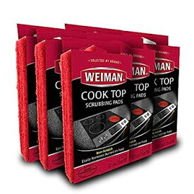 【中古】【輸入品・未使用】Weiman Cook トップスクラブパッド 18枚 6枚パック 最も丈夫な汚れからカット - スクラブパッドを慎重に拭き取る