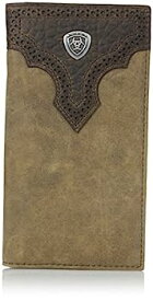 【中古】【輸入品・未使用】Ariat Rodeo Perforated Overlay Shield Wallet44; Dressed Brown