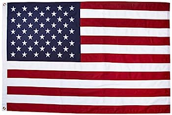 【中古】【輸入品・未使用】US Flag Store USA46C American Cotton 4ft x 6ft Flag by Online Stores, Red, White, Blue：スカイマーケットプラス