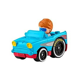 【中古】【輸入品・未使用】Little People Wheelies Retro Convertible - GMJ25 ~ Baby Blue and Red Car