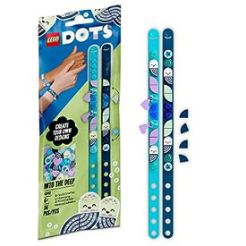 【中古】【輸入品・未使用】LEGO DOTS Into The Deep Bracelets with Charms 41942 DIY Craft Bracelet Kit; A Friendship Gift for Kids Aged 6+ (36 Pieces)