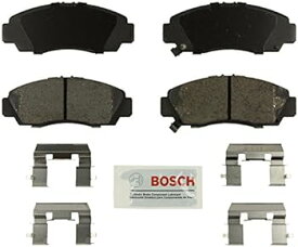 【中古】【輸入品・未使用】BOSCH(ボッシュ) BE1506H ブルーディスクブレーキパッドセット ハードウェア付き 2012-14 アキュラTSX 2011-12年式ホンダアコード用 フロント