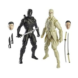 【中古】【輸入品・未使用】Hasbro G.I. Joe Classified Series 6インチ Storm Shadow and Snake Eyes アクションフィギュア バンドル (2アイテム)