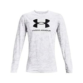 【中古】【輸入品・未使用】[アンダーアーマー] トレーニングT-シャツ UA ABCカモ ロングスリーブTシャツ メンズ White / / Black L