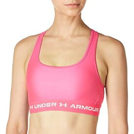 【中古】【輸入品・未使用】Under Armour Cross-Back Mid Bra Electro Pink/Electro Pink/White XS (US 0-2)