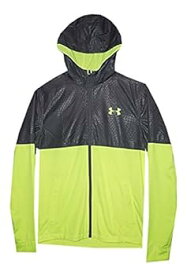 【中古】【輸入品・未使用】Under Armour Men All Season Gear Lightweight Full Zip Jacket (M, Graphite/High VIS Yellow)