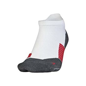 【中古】【輸入品・未使用】Under Armour Adult Armourgrip No Show Socks with Tab, 1 Pair, White/red, Large