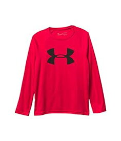 【中古】【輸入品・未使用】Under Armour ボーイズ Tech ビッグロゴ 長袖 レッド ユースXL