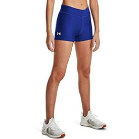 【中古】【輸入品・未使用】Under Armour Women's HeatGear Armour Mid Rise Shorty , Royal Blue (400)/White , X-Small