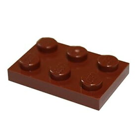 【中古】【輸入品・未使用】LEGO Reddish Brown 2x3 Plate x100