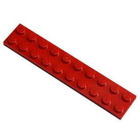 【中古】【輸入品・未使用】(b. 20 Pieces, Red) - LEGO Parts and Pieces: Red (Bright Red) 2x10 Plate x20