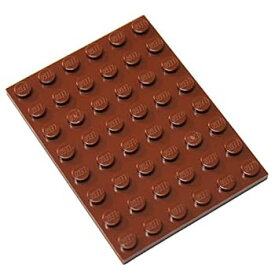 【中古】【輸入品・未使用】LEGOパーツとピース: 6x8 バルクプレート d. 20 Pieces 3036-Reddish Brown-20