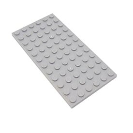 【中古】【輸入品・未使用】LEGO parts and pieces : 6?x 12プレートバルク c. 10 Pieces 3028-Light Bluish Gray-10