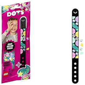 【中古】【輸入品・未使用】LEGO DOTS Cosmic Wonder Bracelet 41903 DIY Craft Bracelet Making Kit, A Fun Craft kit for Kids who Like Making Creative Jewelry, That A