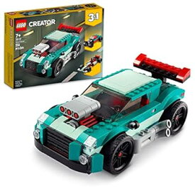 【中古】【輸入品・未使用】LEGO Creator 3in1 ストリートレーサー 31127 ビルディングキット マッスルカー、ホットロッドカー玩具、レースカーが特徴; 7歳以上の子供向けカ