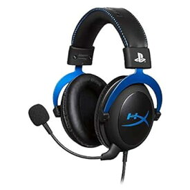 【中古】【良い】HyperX Cloud ゲーミングヘッドセット PlayStation公式ライセンス PS5/PS4 対応 インライン音量コントロールBox付属 HX-HSCLS-BL/AS