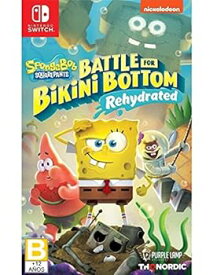 【中古】【良い】Spongebob Squarepants: Battle for Bikini Bottom - Rehydrated (輸入版:北米) ? Switch