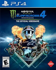 【中古】【良い】Monster Energy Supercross 4(輸入版:北米)- PS4