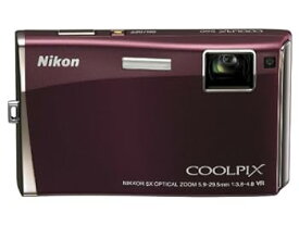 【中古】【良い】Nikon デジタルカメラ COOLPIX (クールピクス) S60 ボルドーワインレッド COOLPIXS60BRD