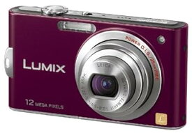 【中古】【良い】パナソニック デジタルカメラ LUMIX (ルミックス) FX60 ノーブルバイオレット DMC-FX60-V
