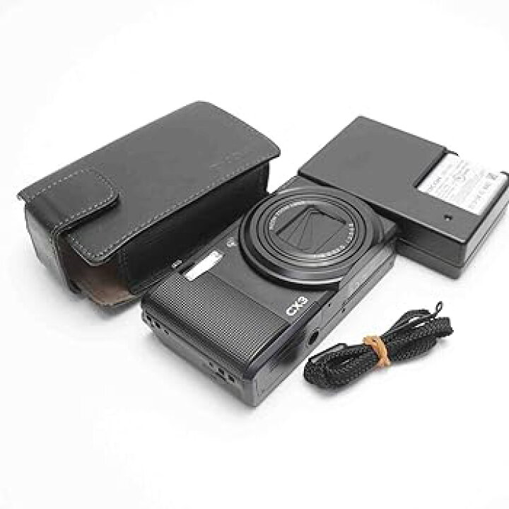中古-非常に良い】RICOH デジタルカメラ CX3 ブラック CX3BK 中古】(未  