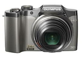 【中古】【良い】OLYMPUS デジタルカメラ SZ-30マルチレコーディング シルバー 1600万画素 光学24倍ズーム 広角25mm 3.0型液晶 3Dフォト機能 フルハイビジョンム