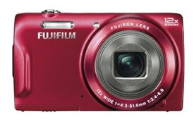 【中古】【良い】FUJIFILM デジタルカメラ FinePix T500R 光学12倍 レッド F FX-T500R