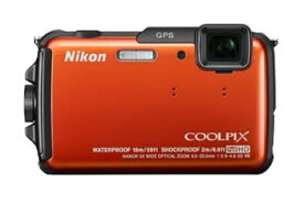 【中古】【良い】Nikon デジタルカメラ COOLPIX AW110 防水18m 耐衝撃2m サンシャインオレンジ AW110OR