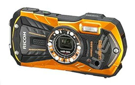 【中古】【良い】RICOH 防水デジタルカメラ RICOH WG-30W フレームオレンジ 防水12m耐ショック1.5m耐寒-10度 RICOH WG-30W OR 04636