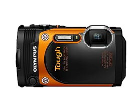 【中古】【良い】OLYMPUS デジタルカメラ STYLUS TG-860 Tough オレンジ 防水性能15m 可動式液晶モニター TG-860 ORG