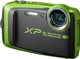 【中古】【良い】FUJIFILM デジタルカメラ XP120 ライム 防水 FX-XP120LM