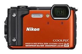 【中古】【良い】Nikon デジタルカメラ COOLPIX W300 OR クールピクス オレンジ 防水