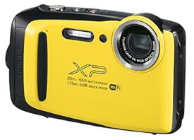 【中古】【良い】FUJIFILM 防水カメラ XP130 イエロー FX-XP130Y