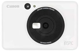 【中古】【良い】Canon インスタントカメラプリンター iNSPiC CV-123-WH ホワイト