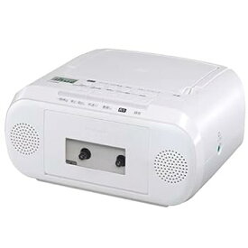 【中古】【良い】TY-CDM2(W) CDラジオカセットレコーダー