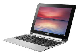 【中古】【非常に良い】ASUS Chromebook Flip ノートパソコン C100PA/Chrome OS/10.1型/Quad-Core RK3288C/2G/eMMC 16GB/タッチ/C100PA-RK328