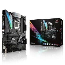 【中古】【非常に良い】ASUSTeK Intel Z270搭載 マザーボード LGA1151対応 ROG STRIX Z270F GAMING【ATX】