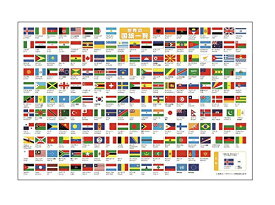 【中古】【非常に良い】レジャーシート 「世界の国旗一覧」 LSWF