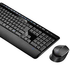 【中古】【非常に良い】ロジクール ワイヤレスマウス キーボード セット 無線 ワイヤレスコンボ MK345 国内正規品 2年間無償保証 qqffhab