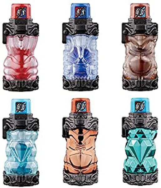 【中古】仮面ライダービルド GPフルボトル01 全6種セット　バンダイ ガシャポン