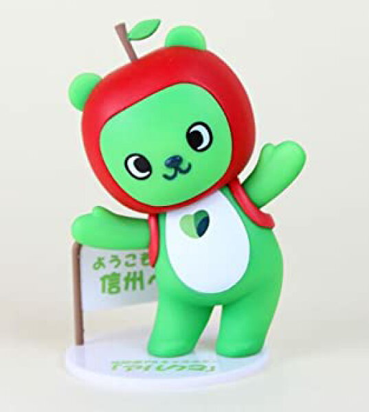 【中古】【非常に良い】長野県PRキャラクター アルクマ 約69mm ABS&PVC製 塗装済み完成品フィギュア