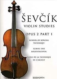 【中古】Sevcik Violin Studies Opus 2: School of Bowing Technique / Schule Der Bogentechnik / Ecple De La Technique De L'archet