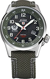 【中古】[ケンテックス] 腕時計 JSDF STANDARD ソーラー 陸上自衛隊モデル ミリタリー S715M-01 グリーン