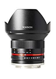 【中古】(未使用・未開封品)Rokinon 12mm F2.0 NCS CS Ultra Wide Angle Lens Sony E-Mount (NEX) (Black) (RK12M-E)並行輸入