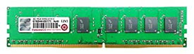 【中古】Transcend デスクトップPC用メモリ PC4-17000(DDR4-2133) 4GB 1.2V 288pin DIMM TS512MLH64V1H