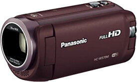 【中古】【非常に良い】パナソニック HDビデオカメラ W570M ワイプ撮り 90倍ズーム ブラウン HC-W570M-T