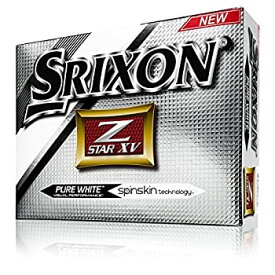 【中古】【非常に良い】SRIXON(スリクソン) ゴルフボール Z-Star XV Z-Star XV (ゼットスター エックスブイ) ゴルフボール 2016年モデル 4ピース構造 並行輸入品 (1ダー